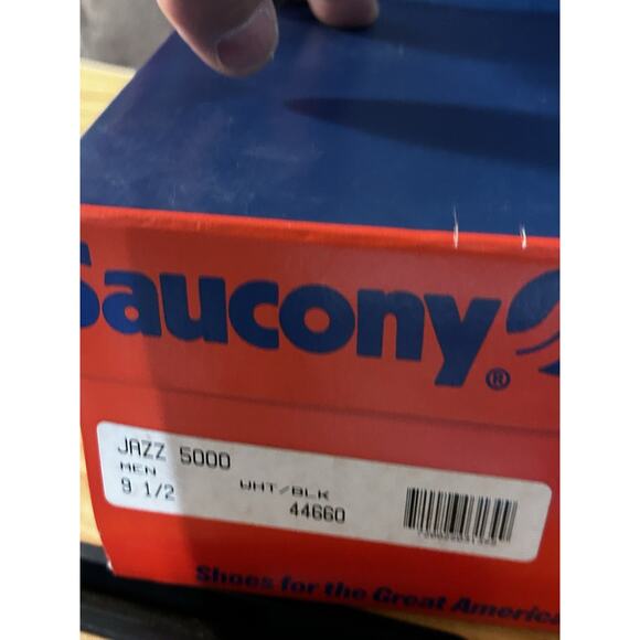 Saucony Men Jazz Original Running Shoes Fabric Nos 5000 W/Box - Picture 5 of 5